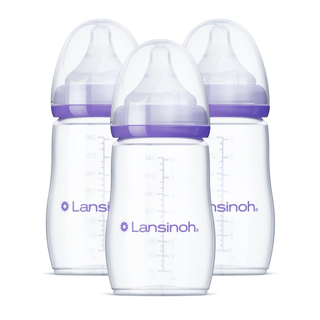 Lansinoh Anti-Colic Baby Bottles for Breastfeeding