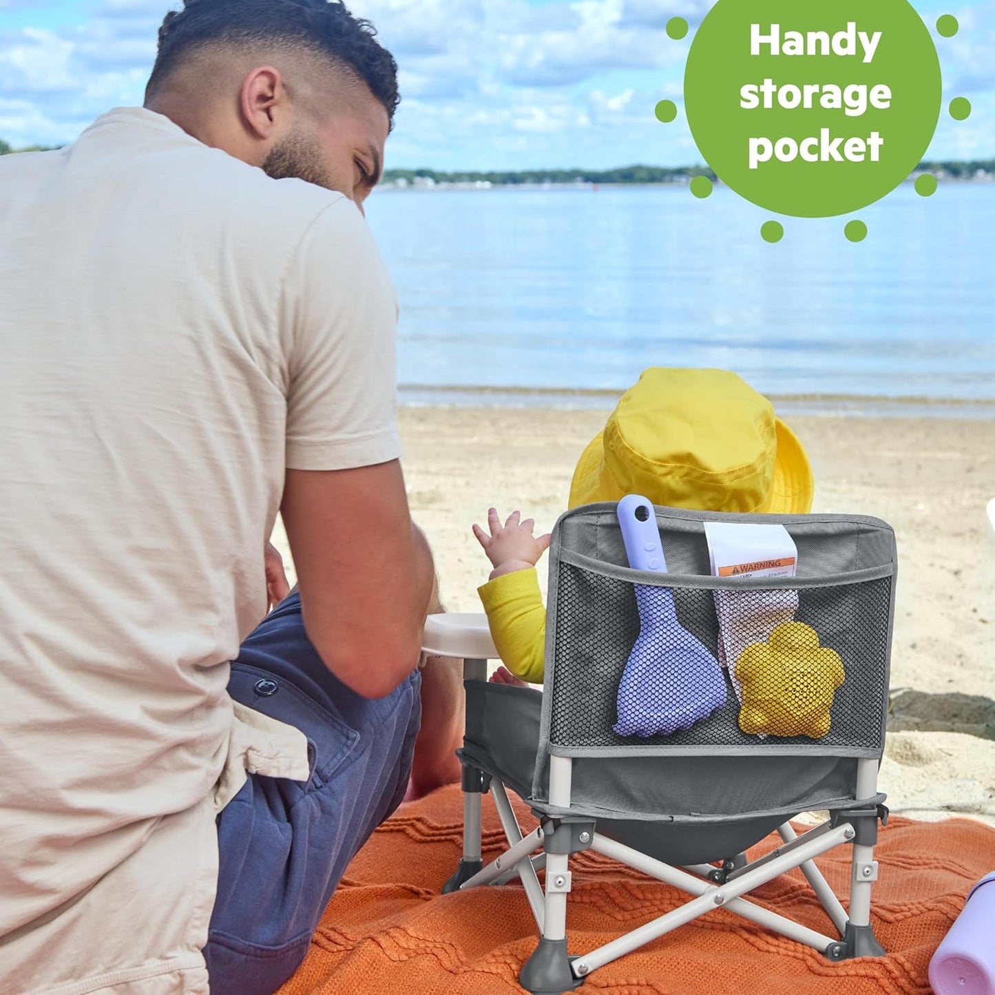 Bright Starts Pop 'N Sit Portable Booster