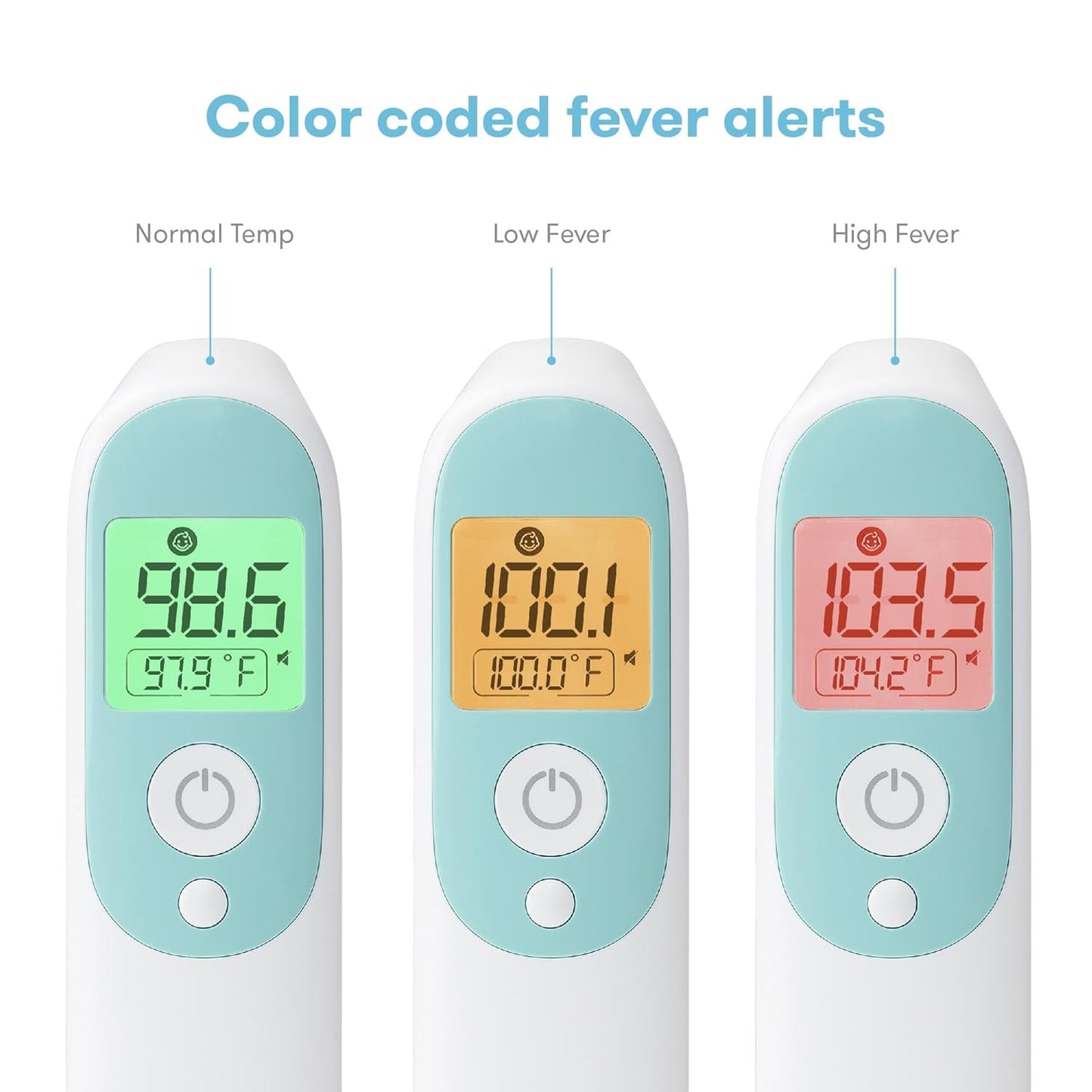 Frida Baby Thermometer, 3-in-1 Infrared Thermometer