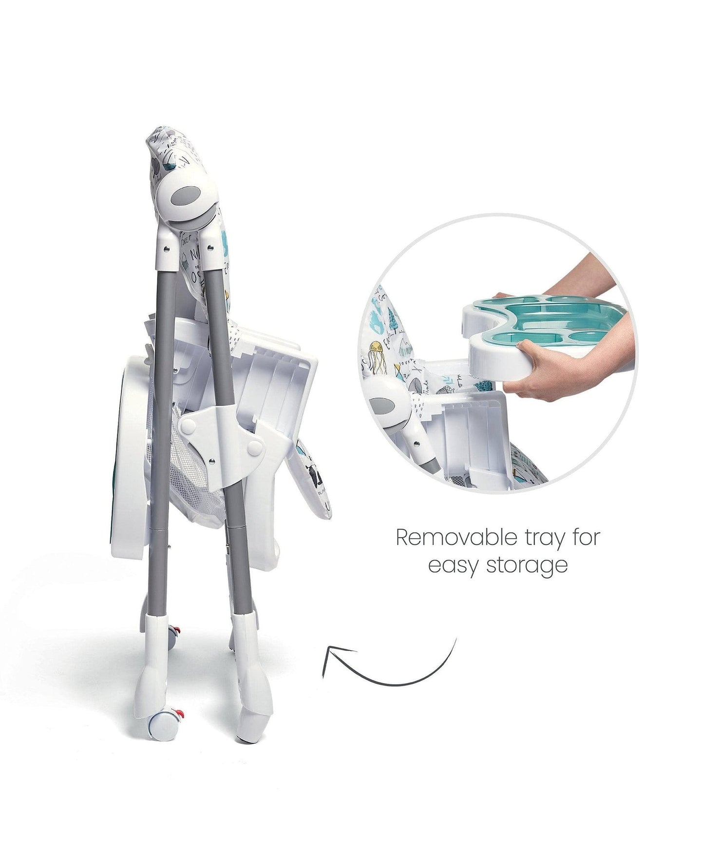 Snax Highchair - Happy Planet